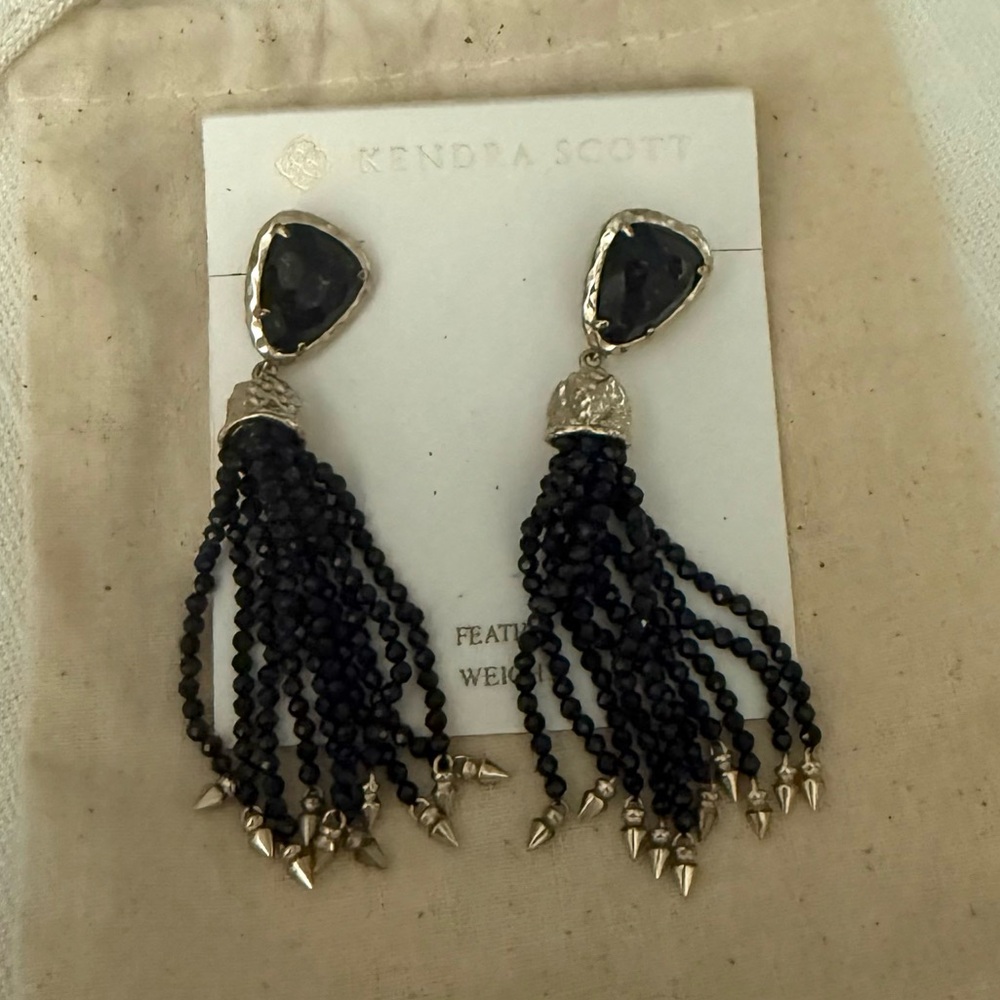 Kendra Scott Blossom Tassel Beaded earrings